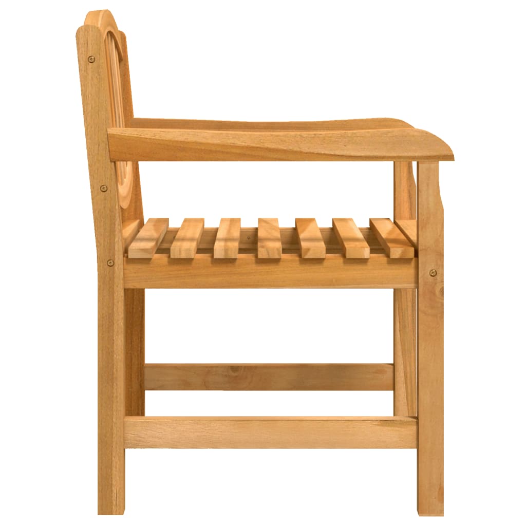 Vrtne stolice 4 kom 58 x 59 x 88 cm od masivne tikovine