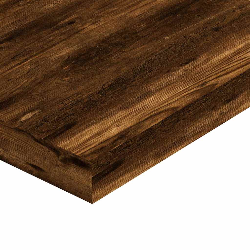 Zidne police 4 kom boja hrasta 100x10x1,5 cm konstruirano drvo