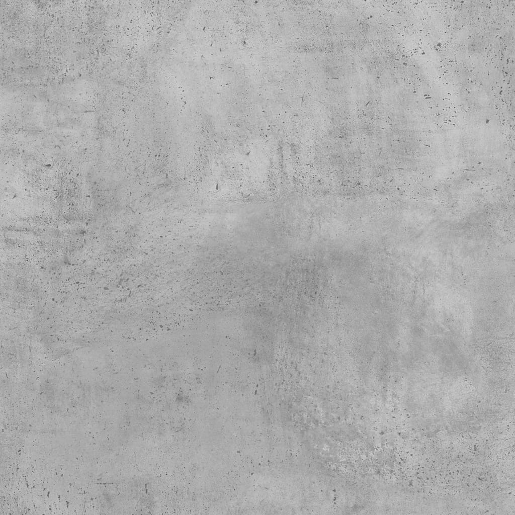 Okvir kreveta siva boja betona 140x200 cm od konstruiranog drva