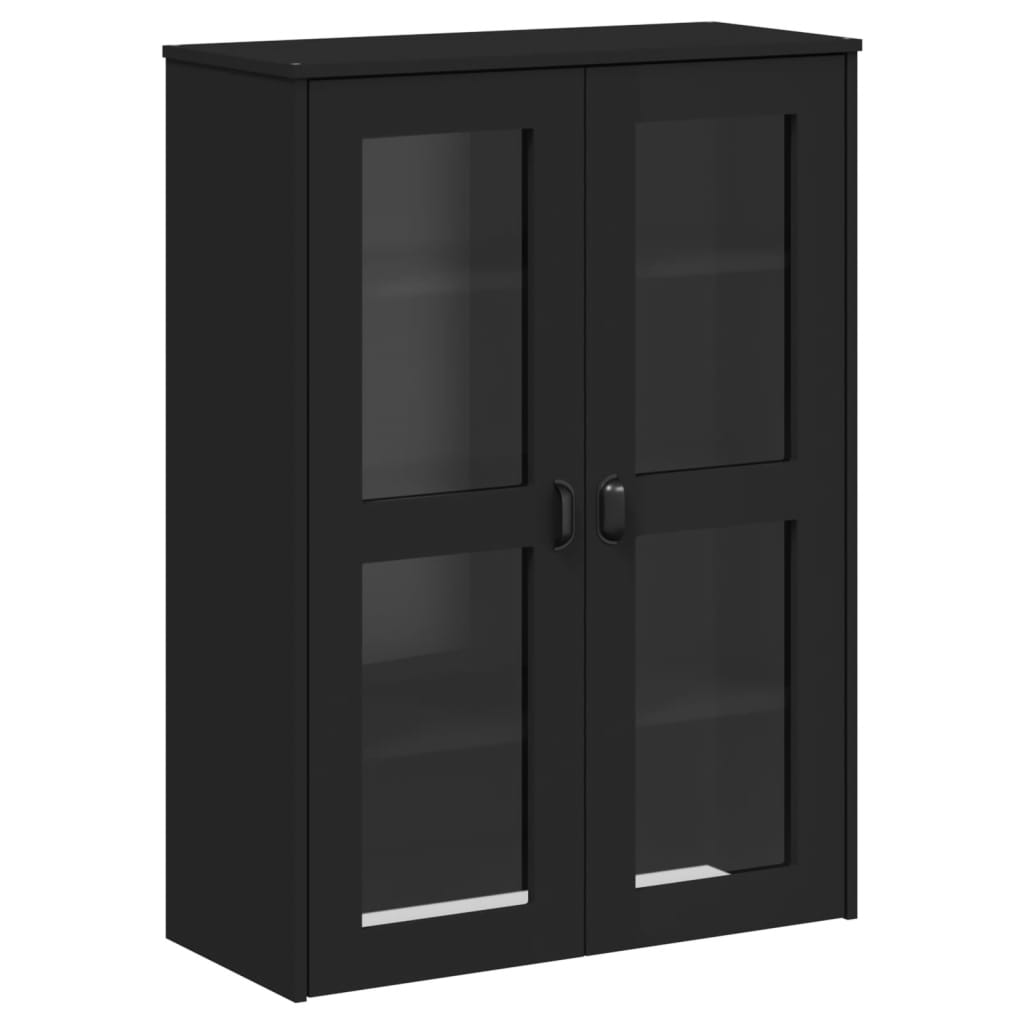 Gornji dio za visoku komodu VIKEN crni od konstruiranog drva