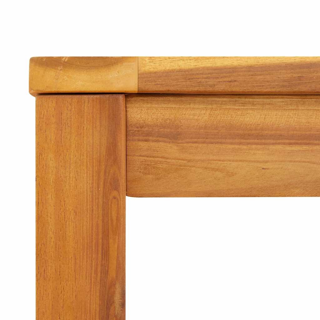 Vrtni blagovaonski stol 180 x 90 x 75 cm masivno bagremovo drvo
