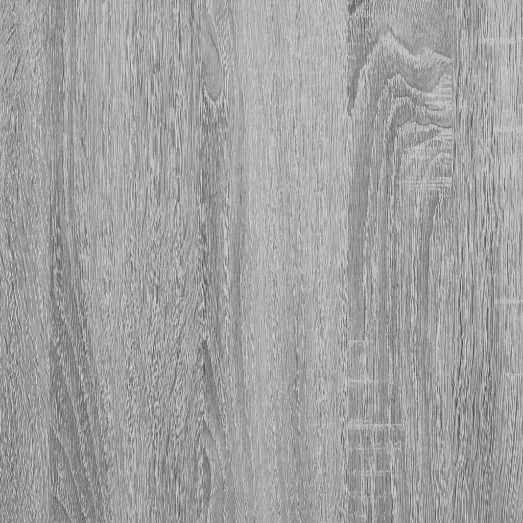 Kuhinjska kolica boja hrasta 50x35x75,5 cm konstruirano drvo