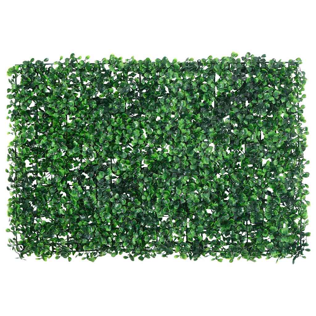 Ograda od umjetnog lišća 6 kom zelena 40 x 60 cm