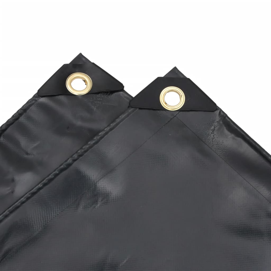 Cerada antracit 1,5x2,5 m 650 g/m²