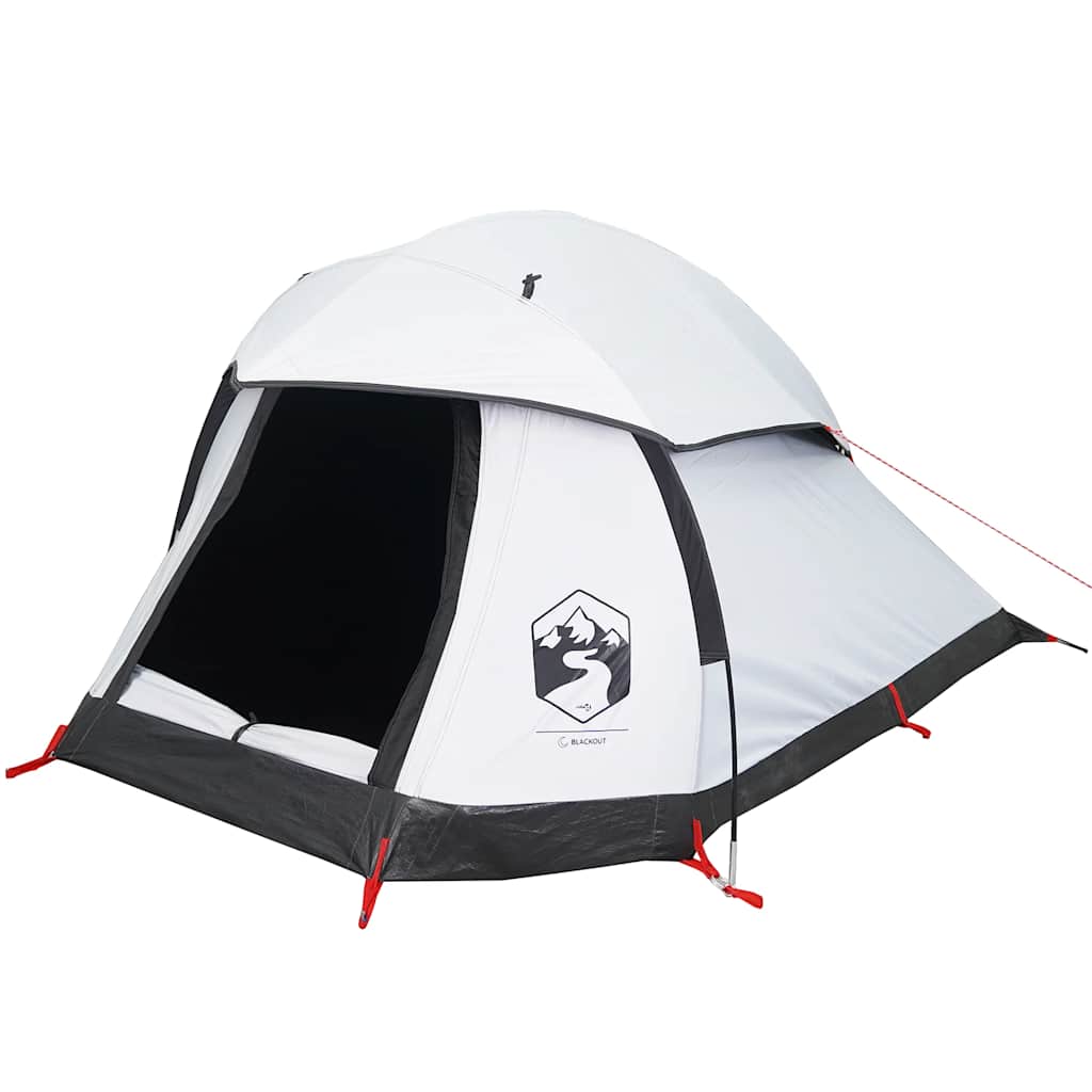 Kupolasti šator za kampiranje za 1 osobu bijeli vodootporni