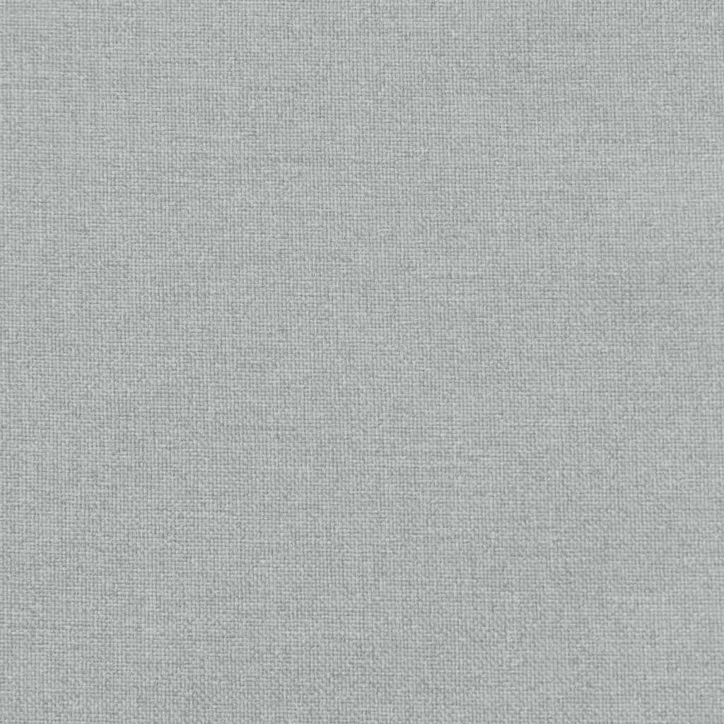 Jastuci za stolice 2 kom svjetlosivi 120x50x7 cm od tkanine
