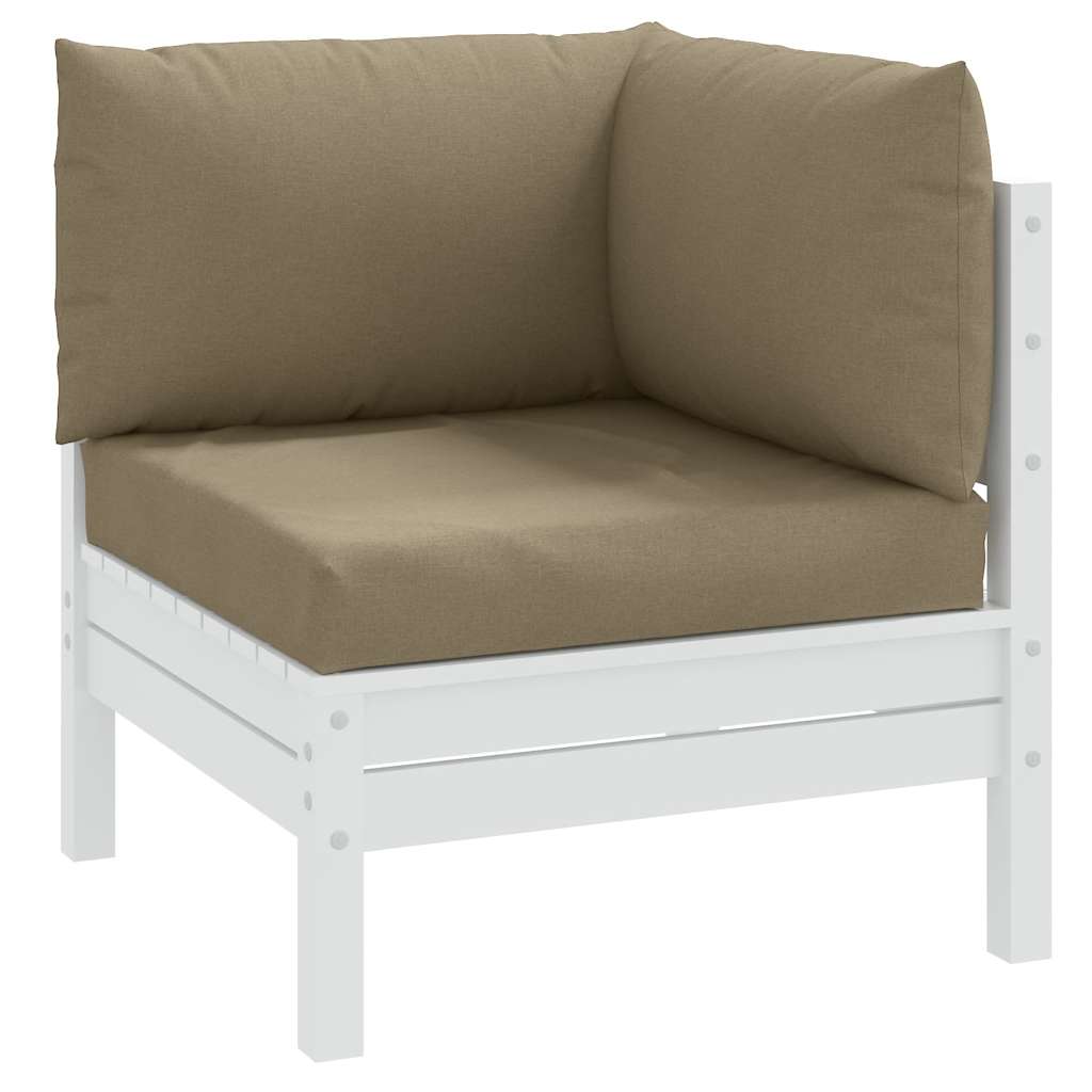 Jastuci od paleta 3 kom. Melange taupe tkanina