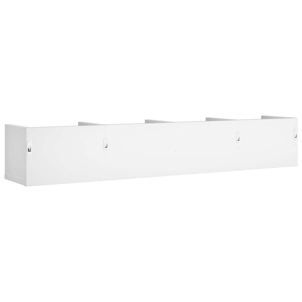 Zidni ormarići 2 kom bijeli 99x18x16,5 cm konstruirano drvo