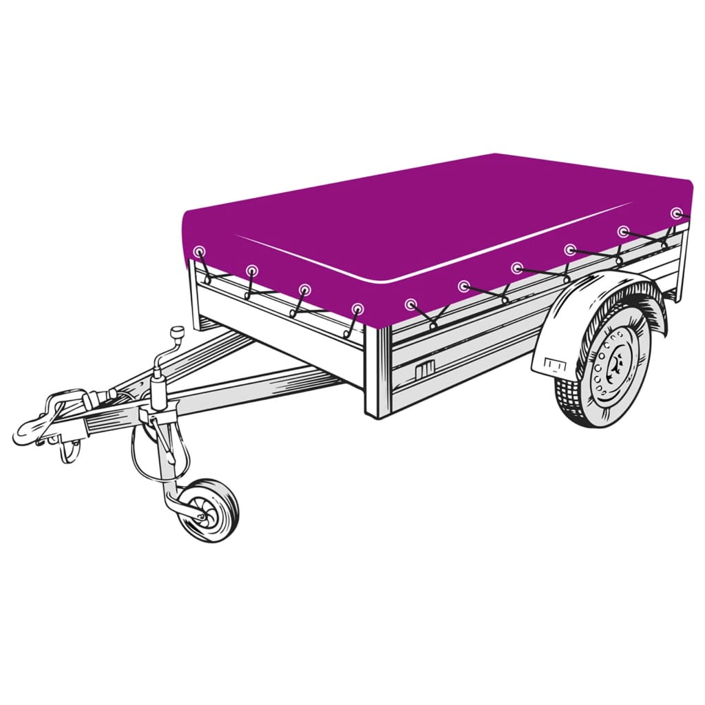 Mreža za prikolicu zelena 2x3 m HDPE