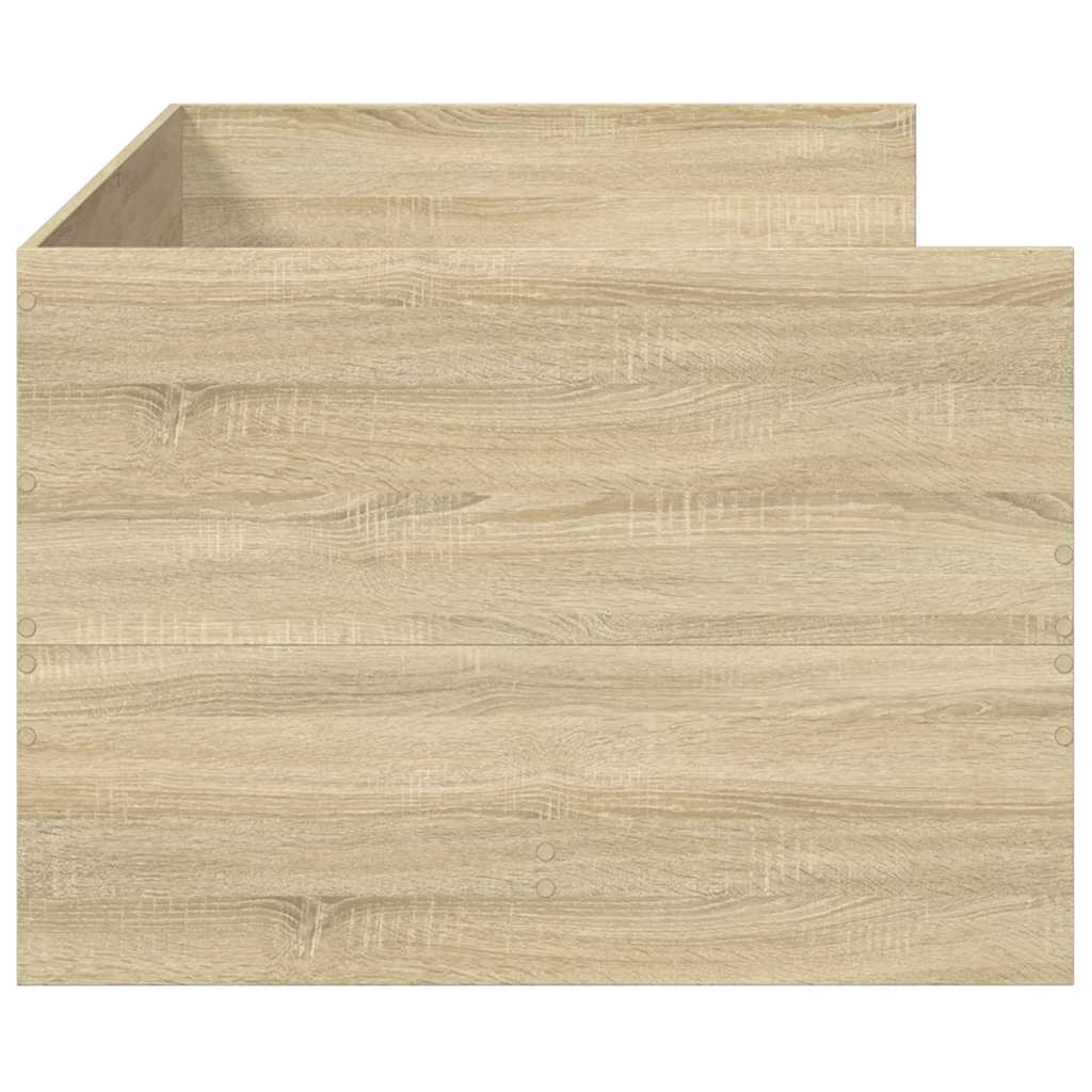 Dnevni krevet s ladicama bez madraca boja hrasta 90x200 cm