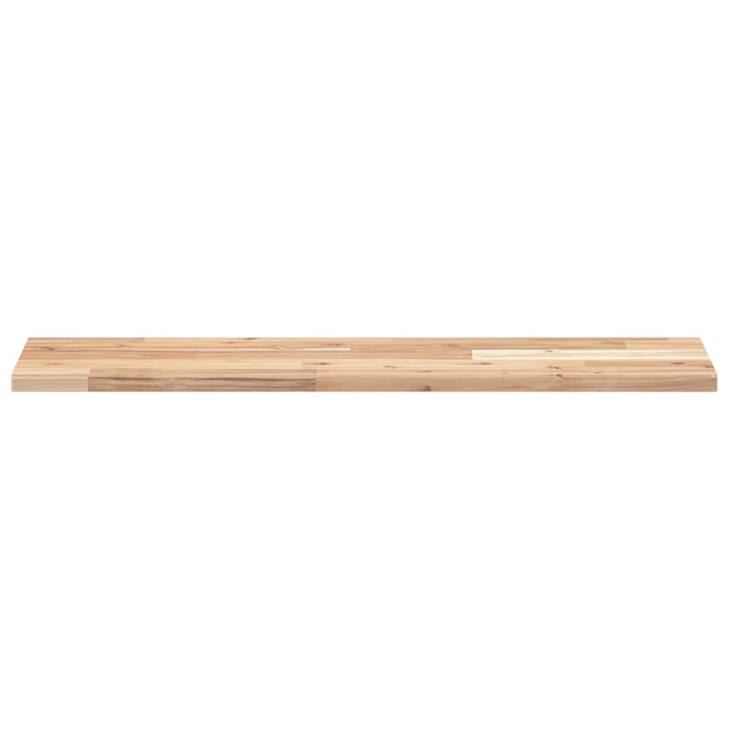 Plutajuće police 4 kom 80x20x2 cm Neobrađeno puno drvo akacije
