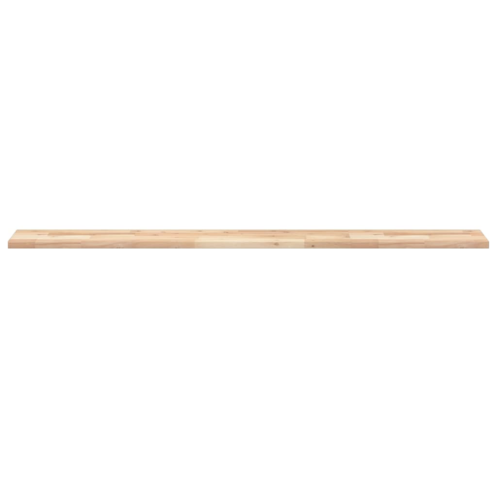 Plutajuće police 3 kom 160x20x2 cm Neobrađeno puno drvo akacije