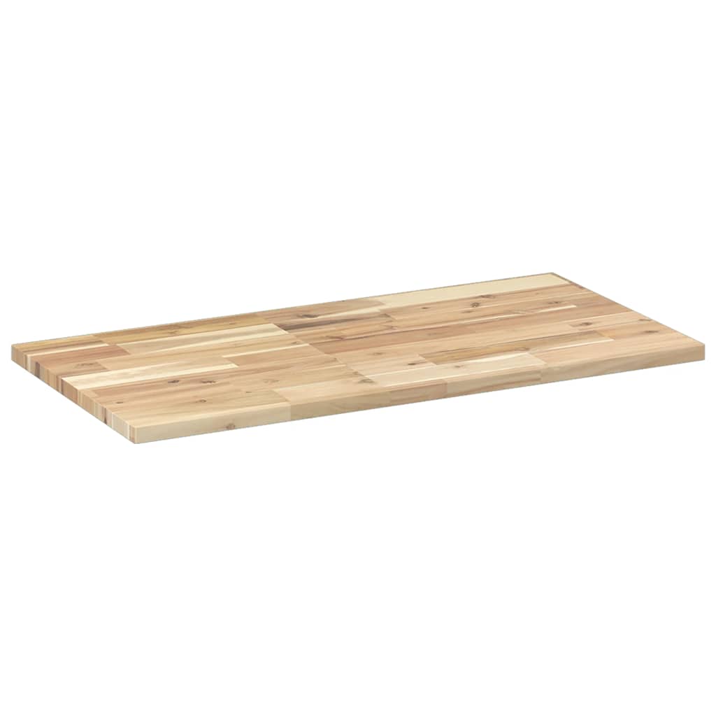 Plutajuća polica 80x40x2 cm Neobrađeno puno drvo akacije