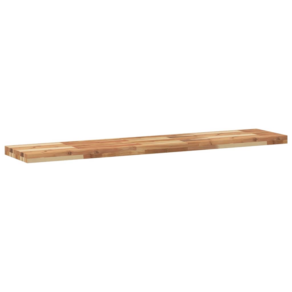 Plutajuće police 3kom s uljnim premazom 140x30x4cm drvo bagrema