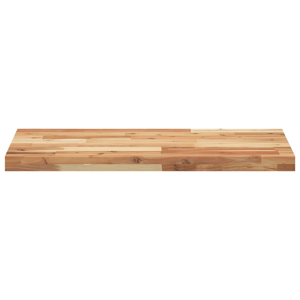 Plutajuće police 3kom s uljnim premazom 120x40x4cm drvo bagrema