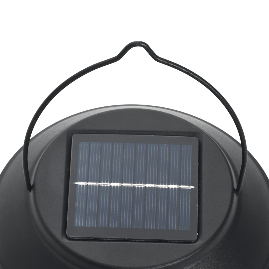 Solarne vanjske zidne svjetiljke 2 kom tople bijele treperave