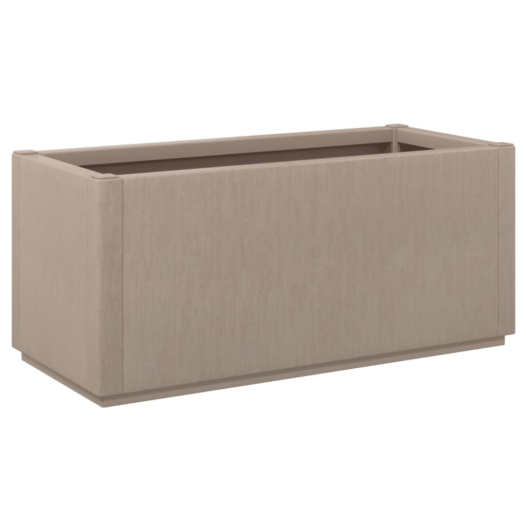 Vrtna sadilica s nogama smeđa 80x36x35 cm PP