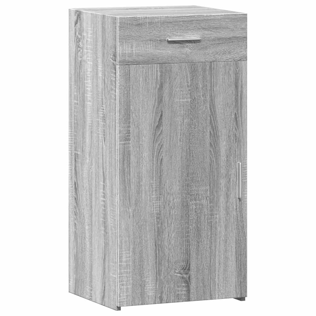 Komoda boja sivog hrasta sonome 45x42,5x93 cm konstruirano drvo