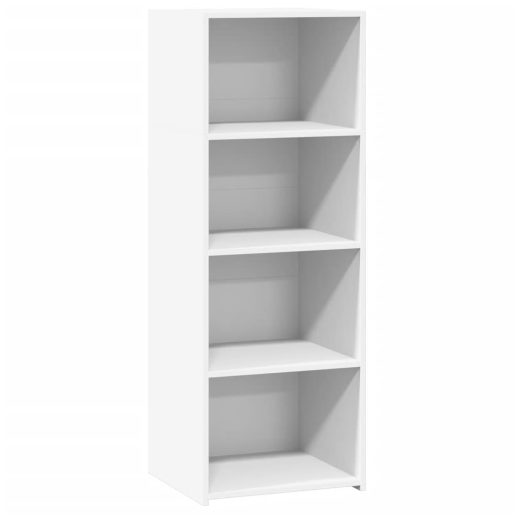 Visoka komoda bijela 40x41x124 cm od konstruiranog drva