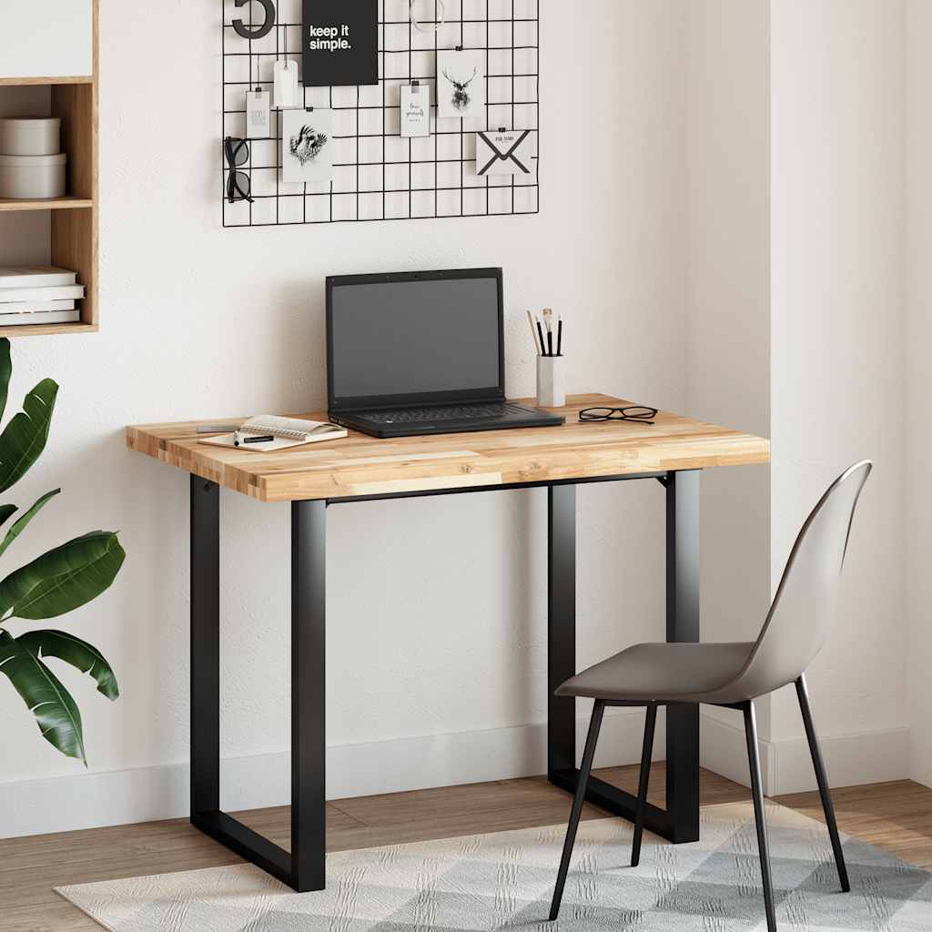 Stolna ploča 80 x 70 x 4 cm pravokutna od masivnog drva bagrema