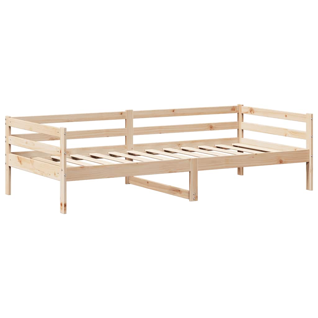 Dnevni krevet s krovom bez madraca 80x200 cm Masivno drvo