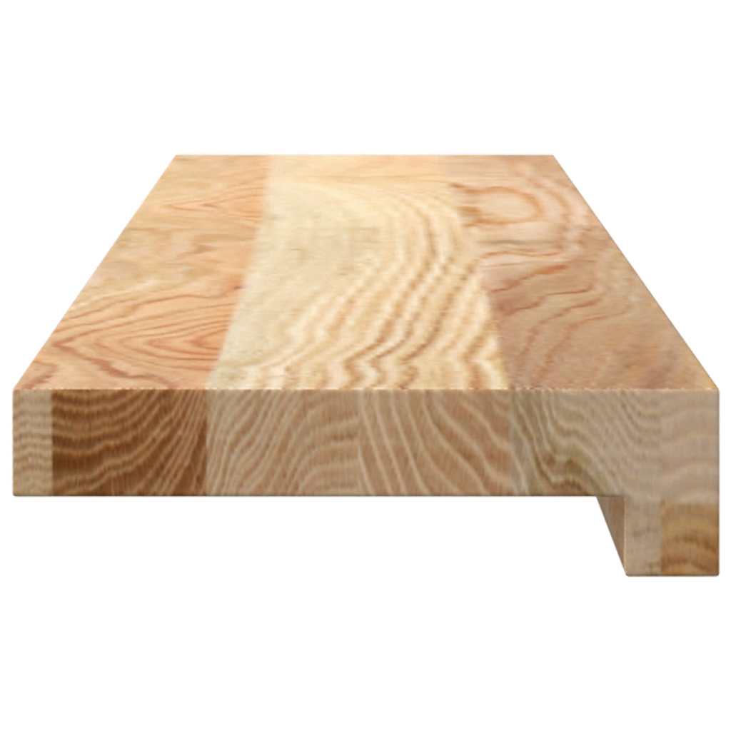 Prozorske klupčice 2 kom. Neobrađene 70x15x2 cm Masivno drvo hrast