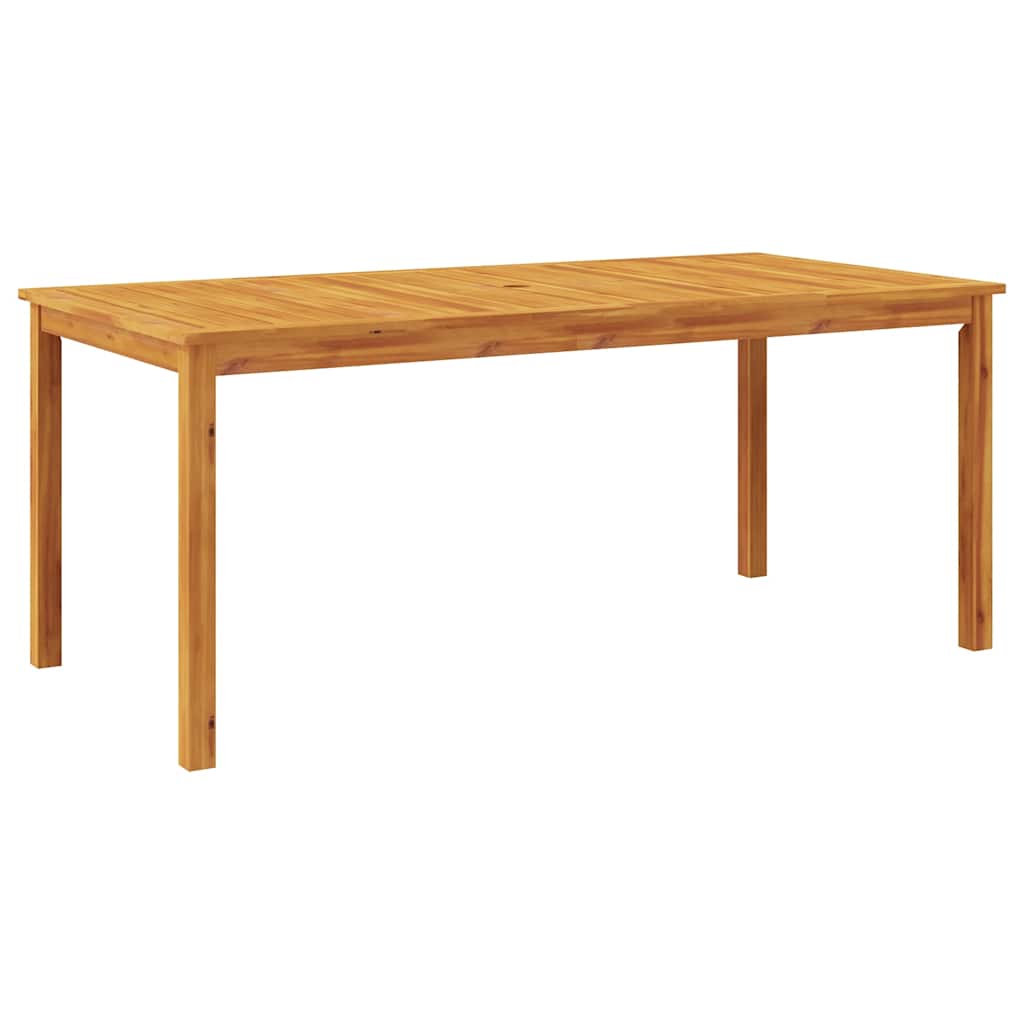 7-dijelni vrtni blagovaonski set 180x90x75 cm od masivnog bagremovog drva