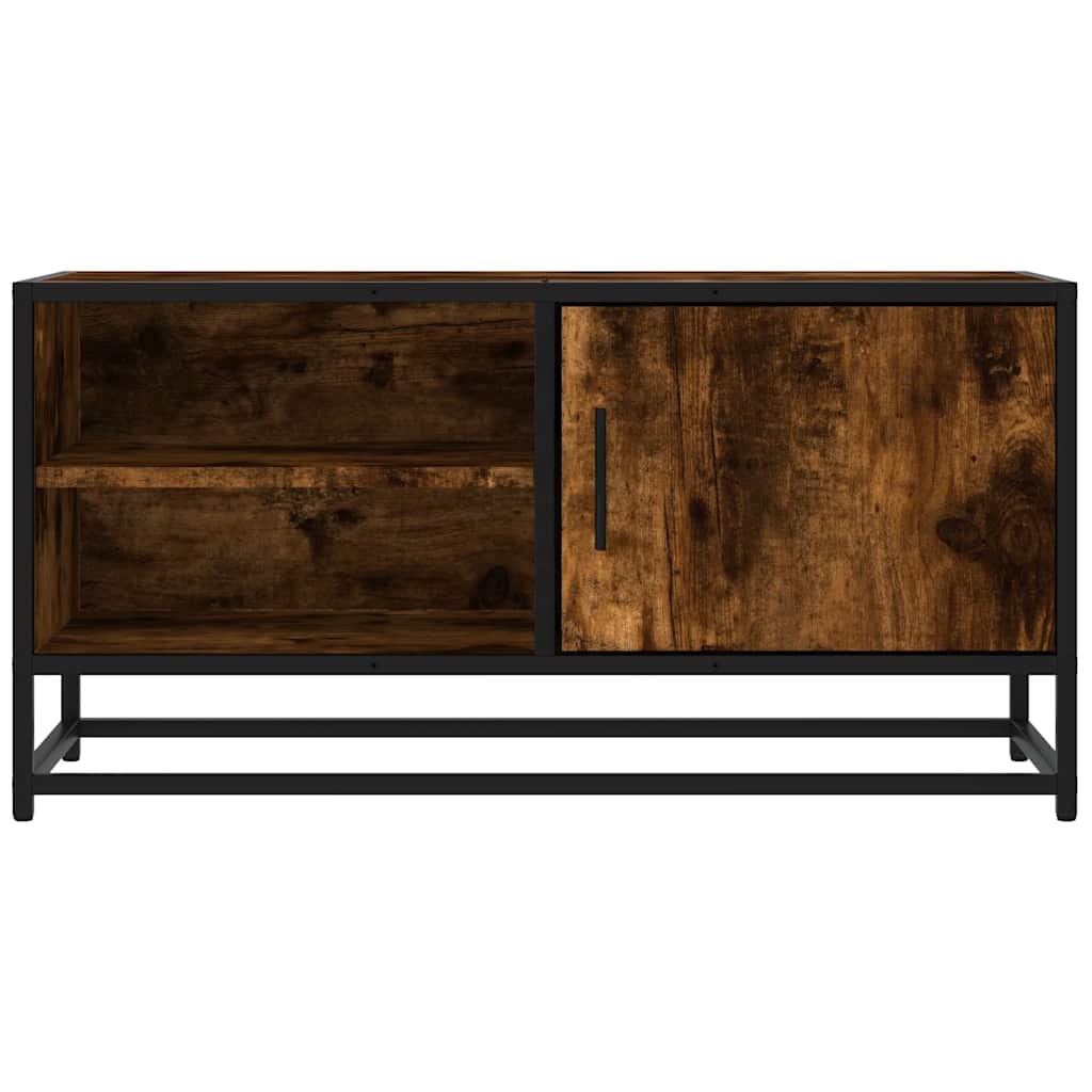 TV ormarić boja dimljenog hrasta 80x34,5x40 cm konstruirano