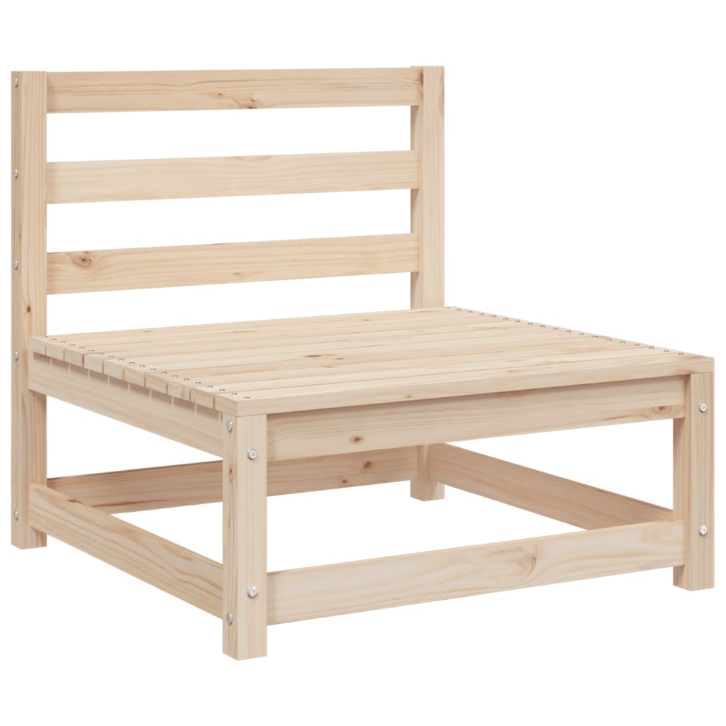 9-dijelni set vrtnih sofa od masivne borovine