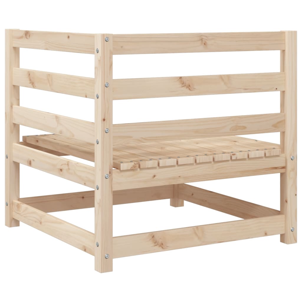 9-dijelni set vrtnih sofa od masivne borovine