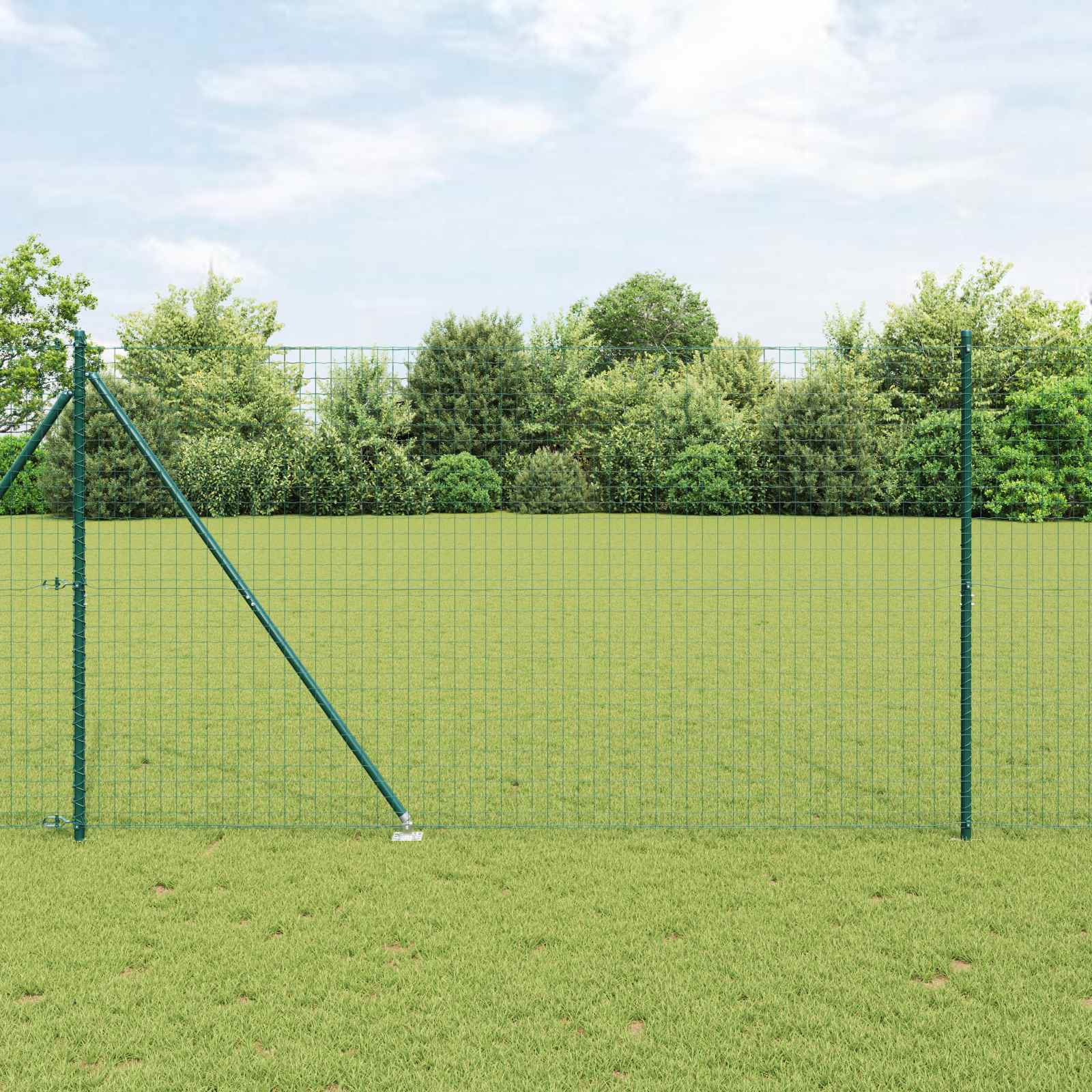 Stup za ogradu 26 pcs Siva 3,2 x 3,2 x 215 cm