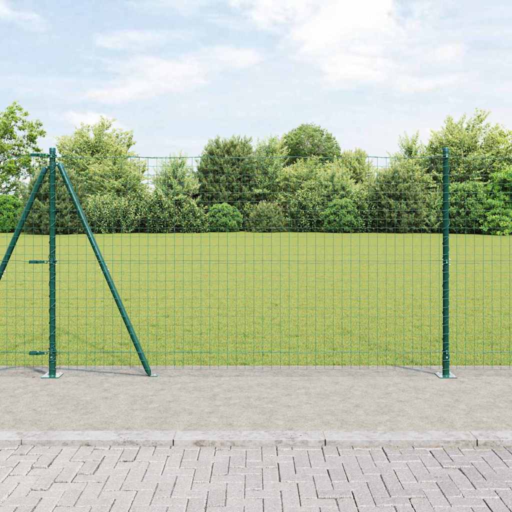 Stup za ogradu 26 pcs Siva 3,2 x 3,2 x 130 cm