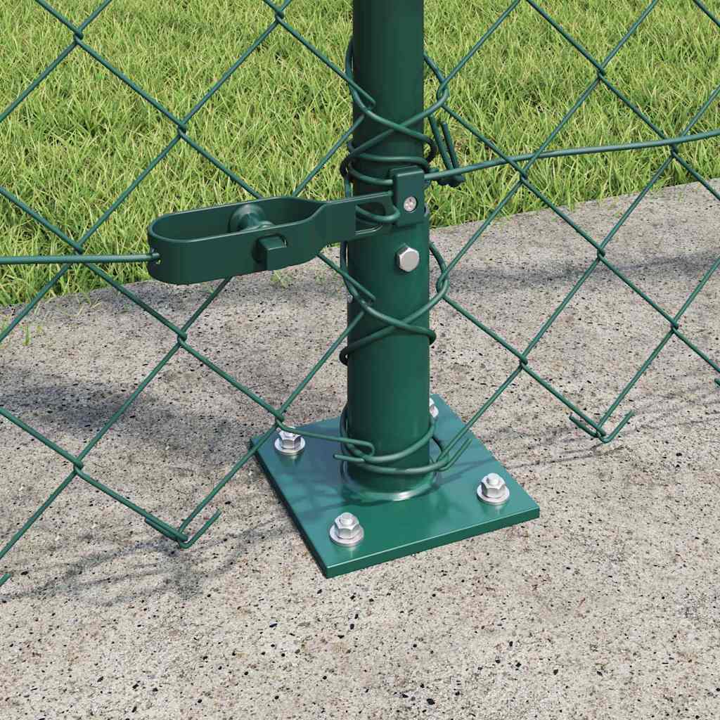 Zavareno žičano ogradno mreža s betonskom podlogom 1,5 x 25 m