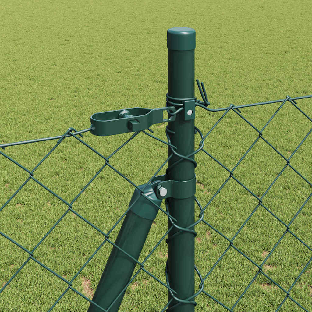 Zavareno žičano ogradno mreža s betonskom podlogom 25 x 1,6 m