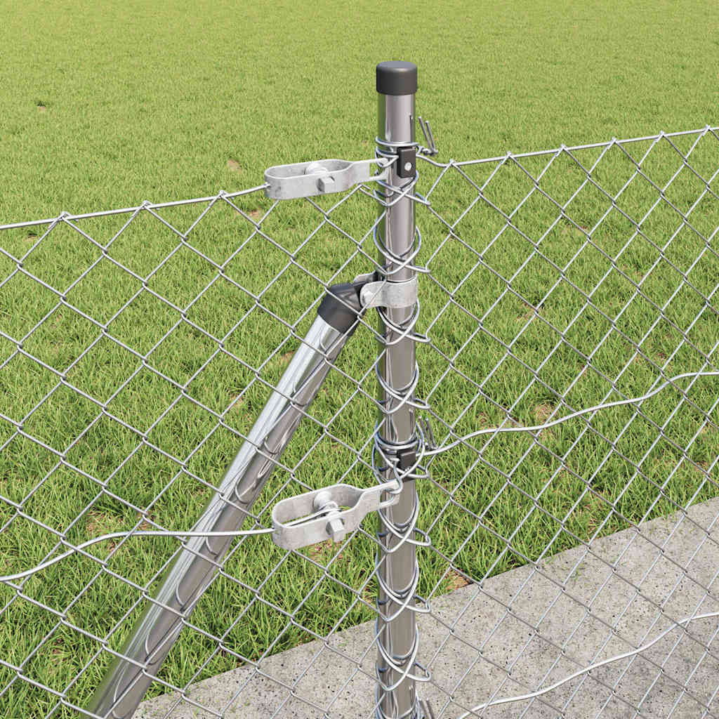 Zavareno žičano ogradno mreža s betonskom podlogom 10 x 0,4 m