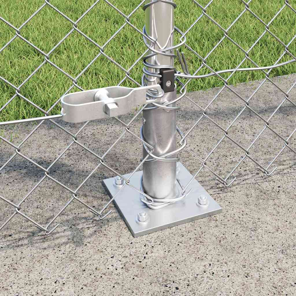 Zavareno žičano ogradno mreža s betonskom podlogom 10 x 1,4 m