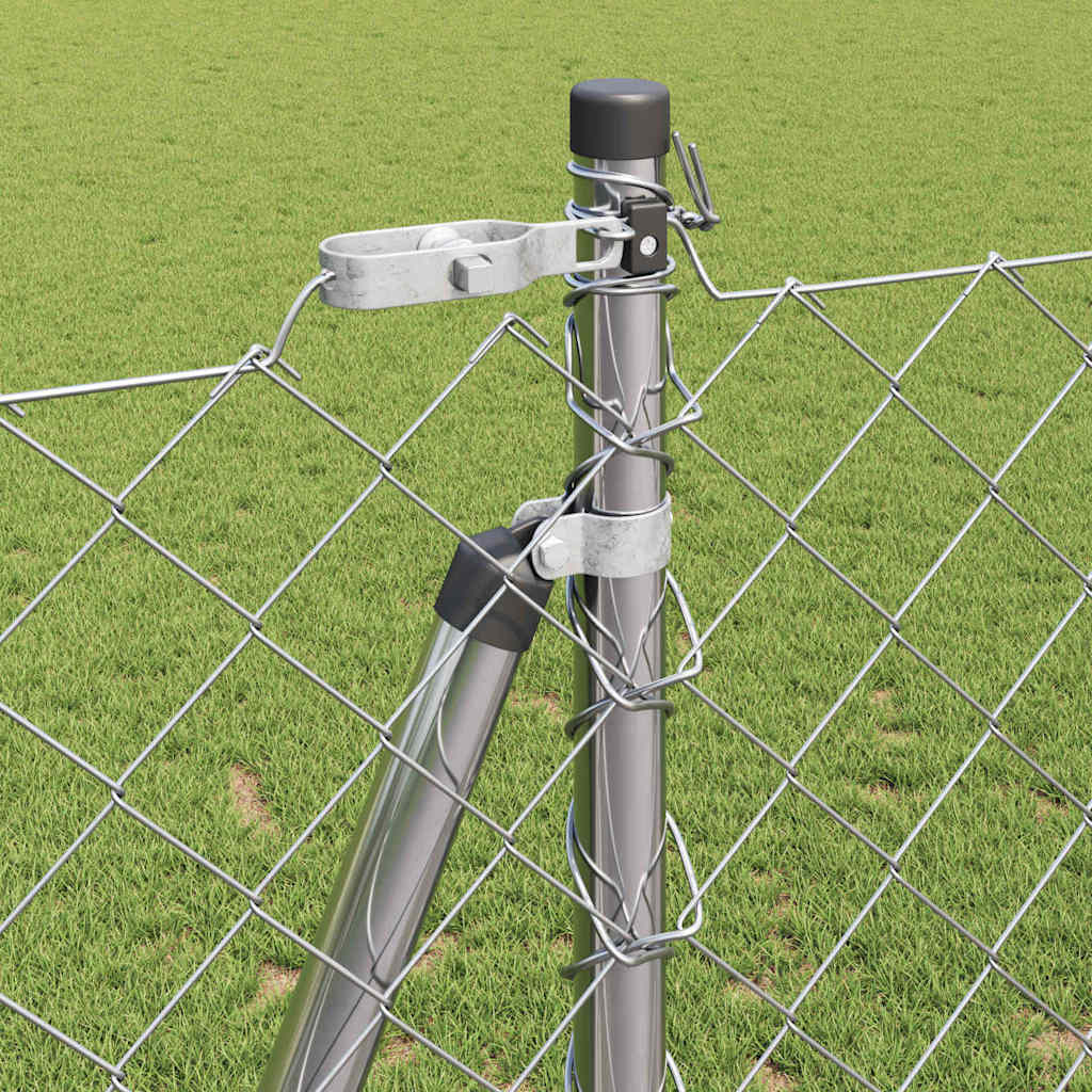 Zavareno žičano ogradno mreža s betonskom podlogom 10 x 1,2 m
