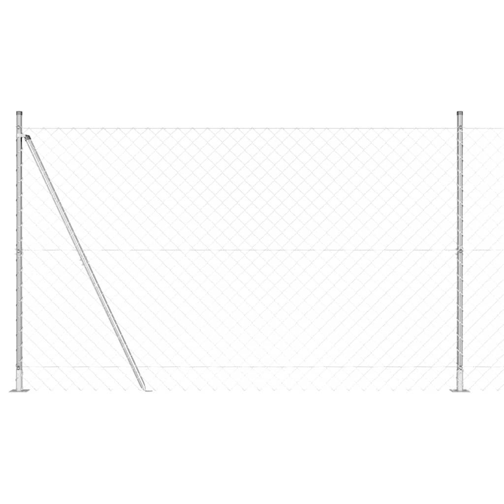 Zavareno žičano ogradno mreža s betonskom podlogom 10 x 1,6 m