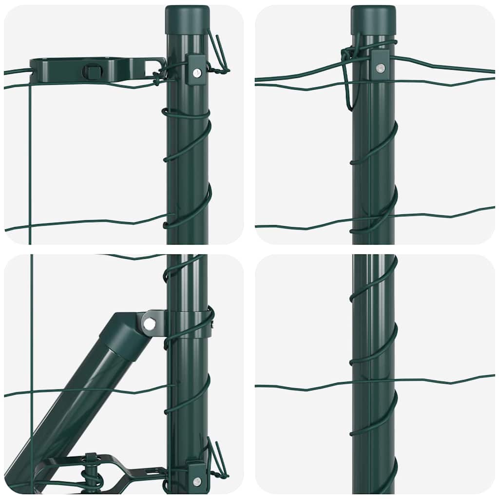 Temeljna zavarena žičana ograda 25 x 0,6 m (Š x V)