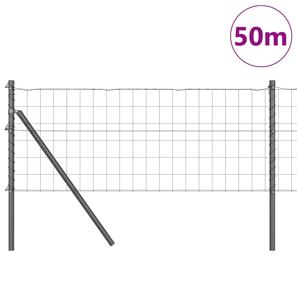 Temeljna zavarena žičana ograda 50 x 0,4 m (Š x V)