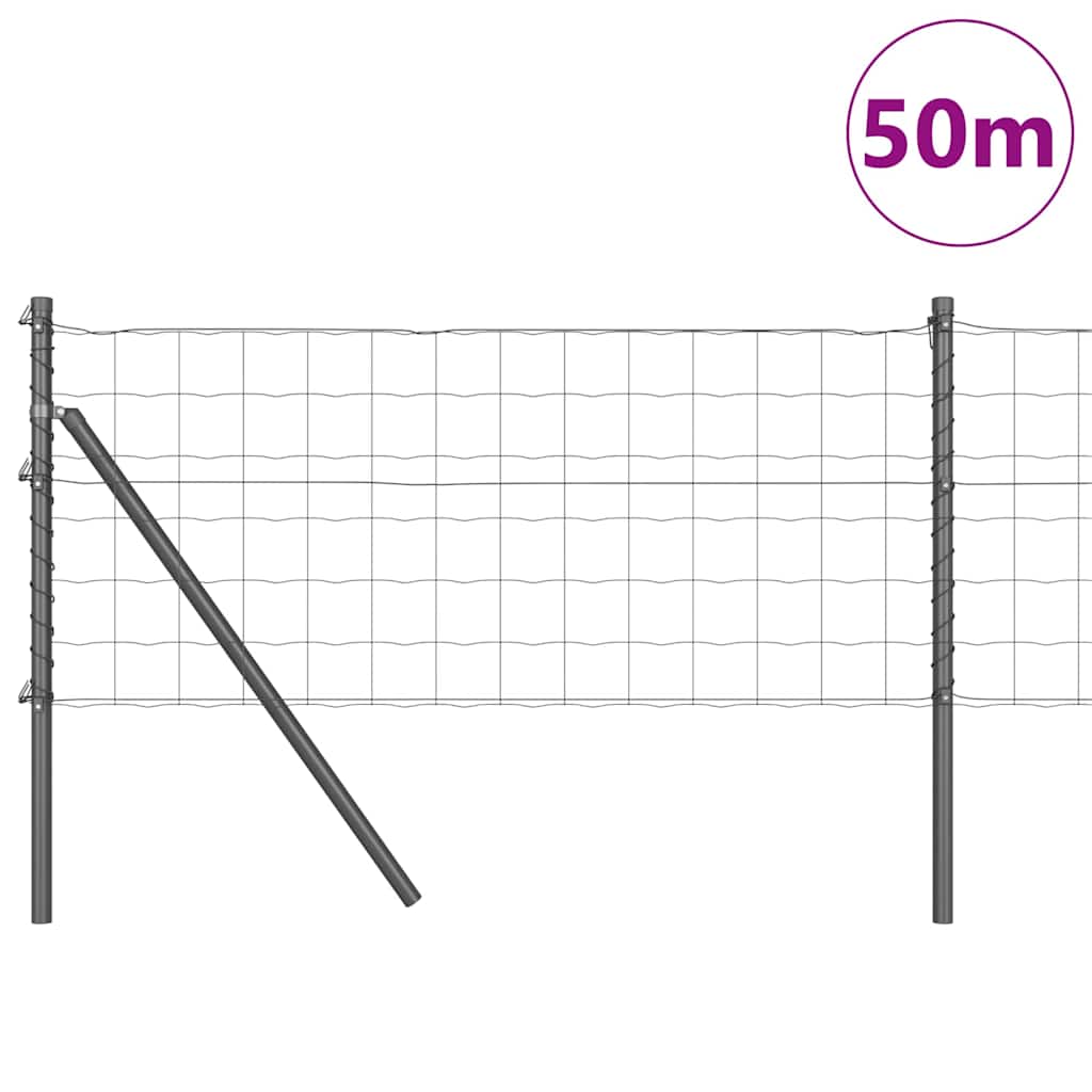 Temeljna zavarena žičana ograda 50 x 0,6 m (Š x V)