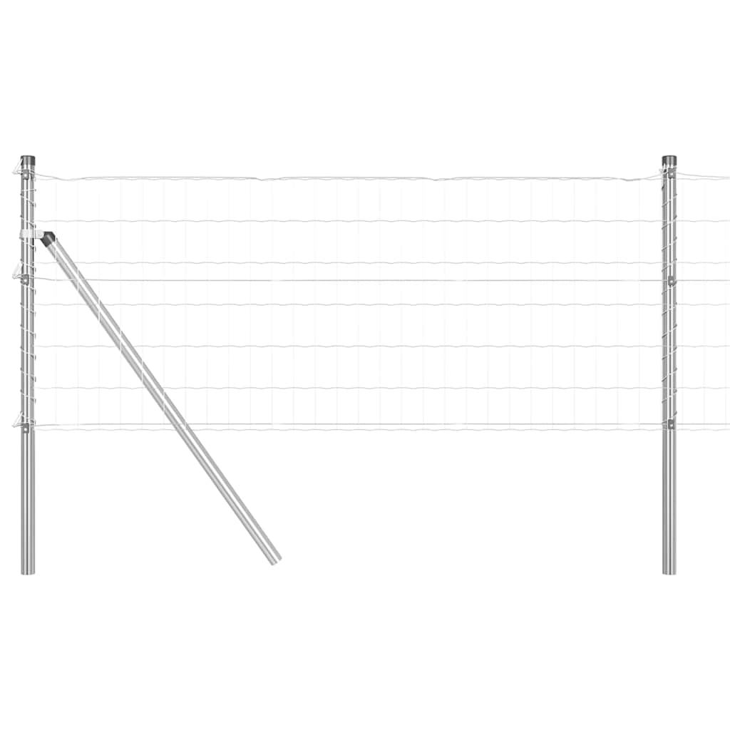 Temeljna zavarena žičana ograda 25 x 0,8 m (Š x V)