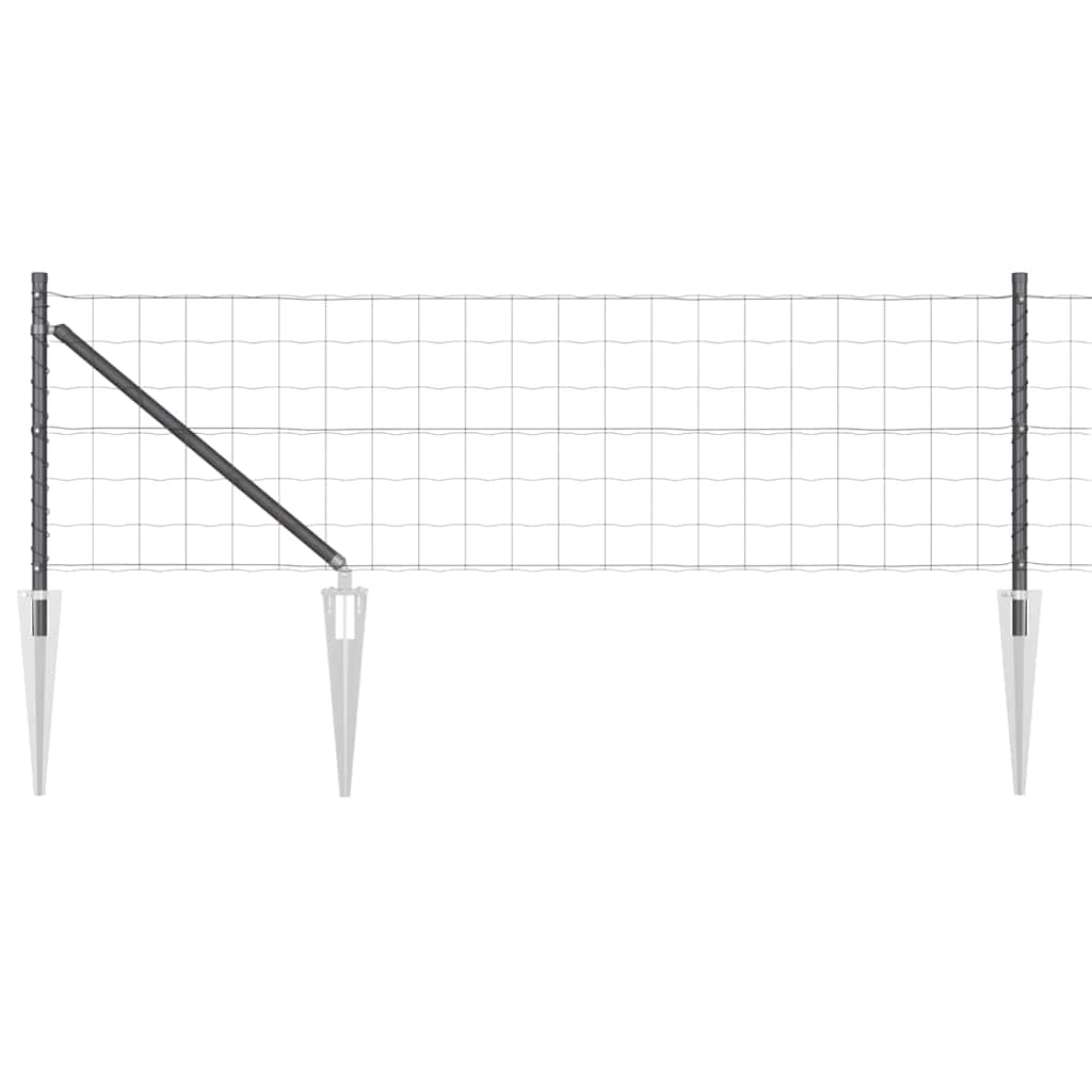 Zavareno žičano ograđivanje s bodljama 10 x 0,8 m (Š x V)