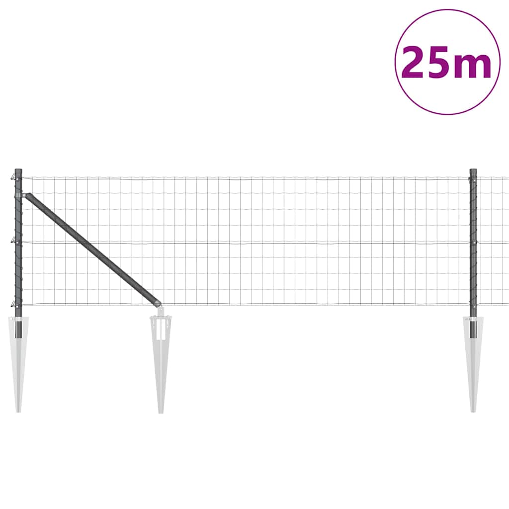 Zavareno žičano ograđivanje s bodljama 25 x 0,4 m (Š x V)