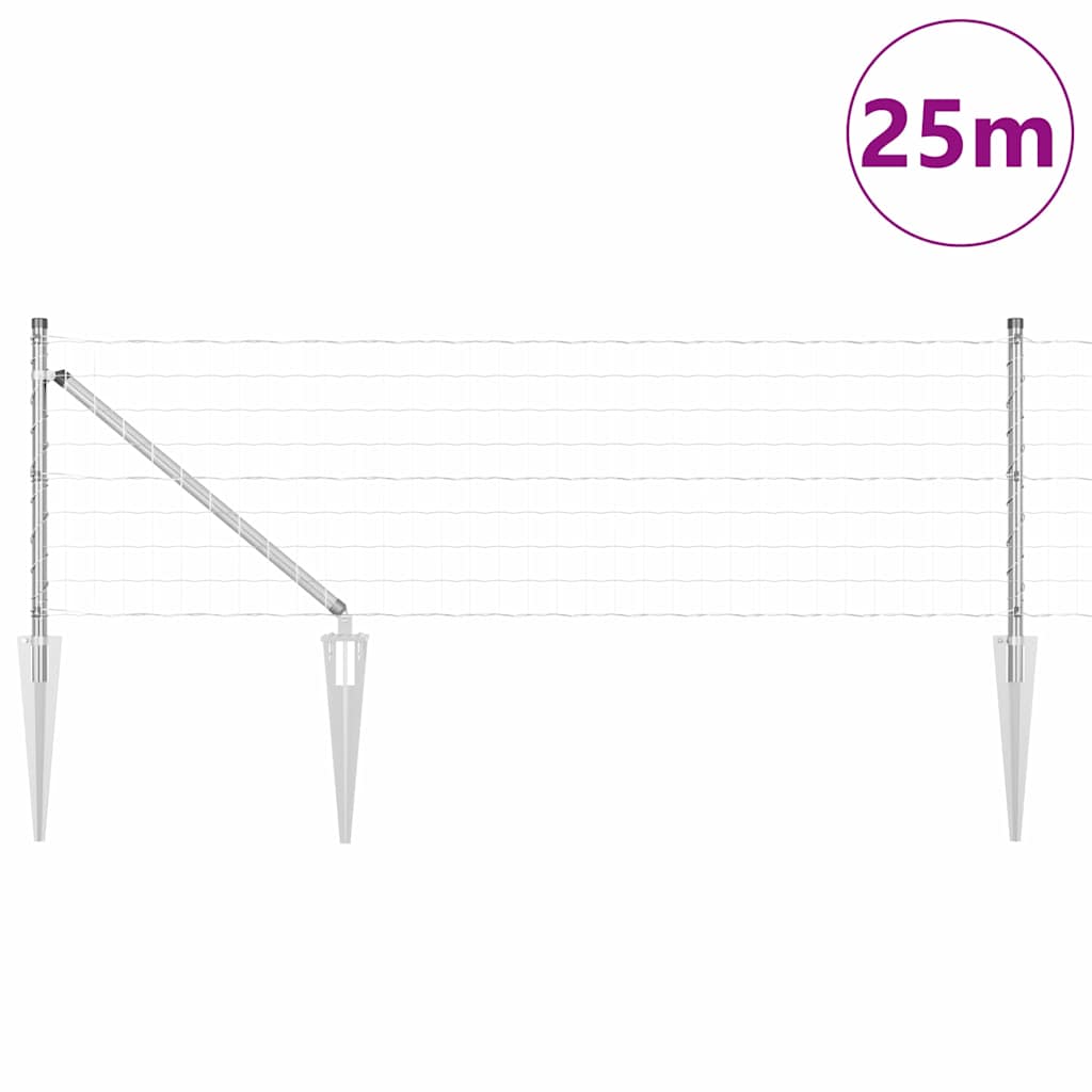 Zavareno žičano ograđivanje s bodljama 25 x 0,6 m (Š x V)