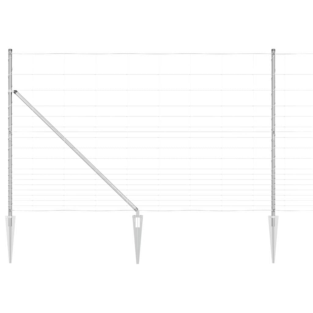 Zavareno žičano ograđivanje s bodljama 50 x 1,5 m (Š x V)