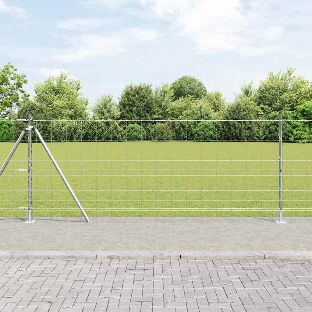 Zavarena žičana ogradna mreža s betonskom podlogom