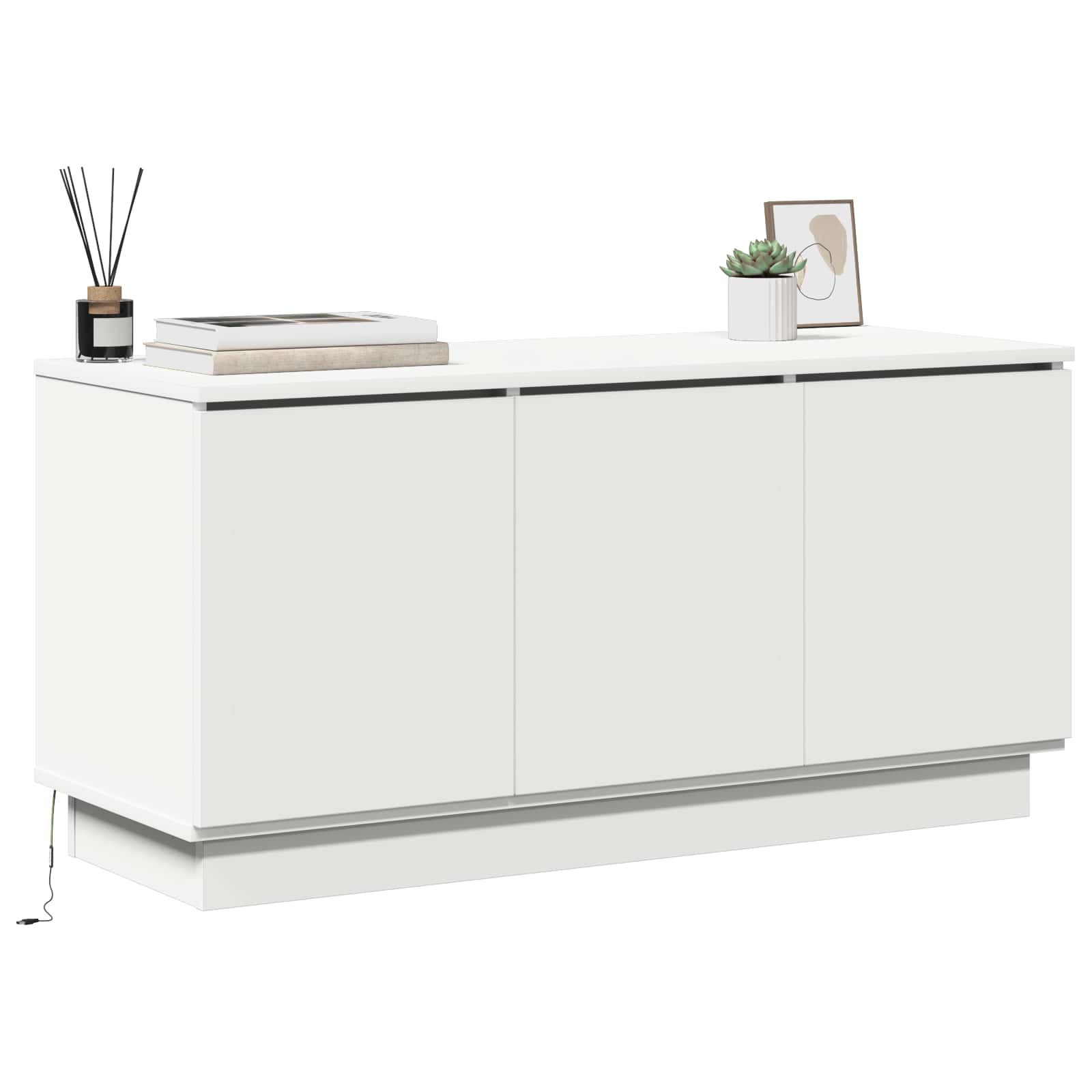 TV ormar Bijelo 100 x 38 x 49 cm Konstruirano drvo