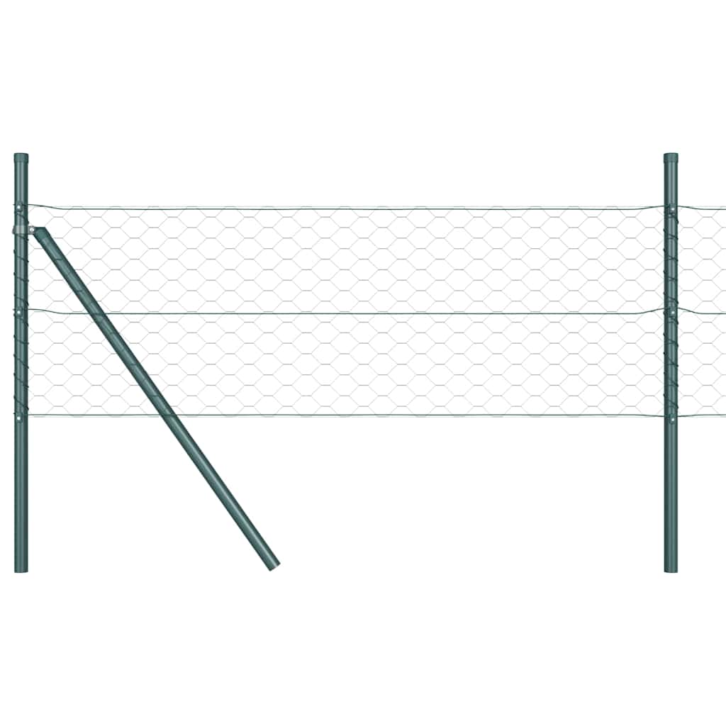 Temeljna zavarena žičana ograda 25 x 0,5 m (Š x V)