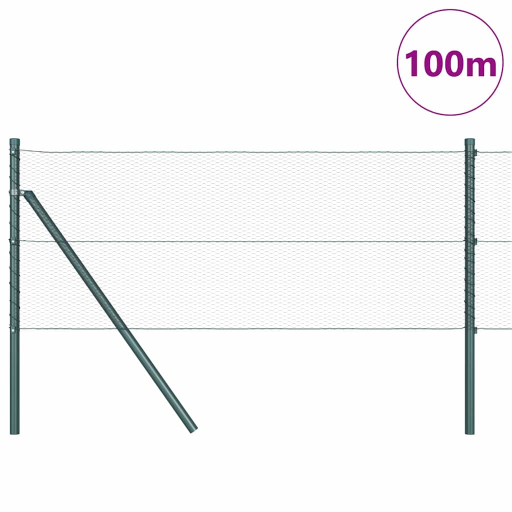 Temeljna zavarena žičana ograda 100 x 0,6 m (Š x V)